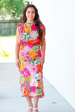 Load image into Gallery viewer, Welcome to Hawaii Midi Dress