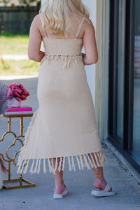 Staying in the Maldives Midi Skirt
