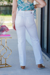 Stand Out High Rise Straight Jeans