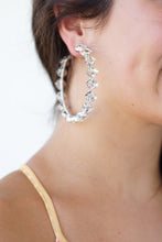 Load image into Gallery viewer, Queen for the Night Hoop Earrings