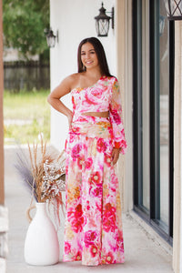 Lost in the Gardens Maxi Dress