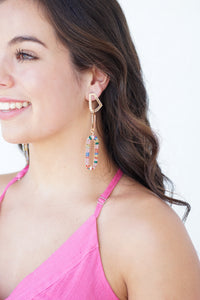 Going Out Colorful Drop Earrings