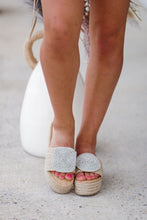 Load image into Gallery viewer, Sparkling Vacay Espadrille Platform