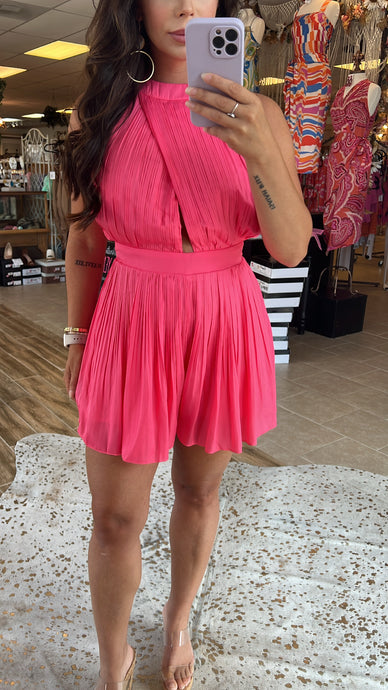 Camellia Rose Romper