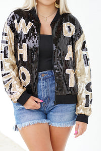 Who Dat Sequin Chick
