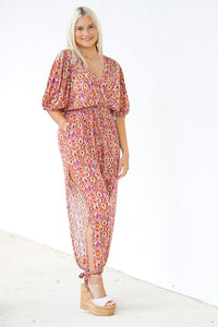 Royal Desert Rose Jumpsuit