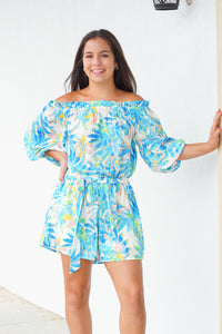 Too Blue-tiful for you Romper