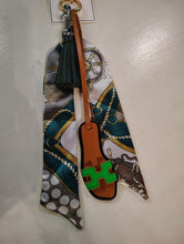 Load image into Gallery viewer, Scarf Flip Flop Bag Charm