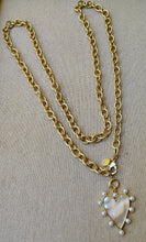Load image into Gallery viewer, Spotted Heart Necklace