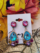 Load image into Gallery viewer, Oh My Bling Teardrop Swarovski Earring