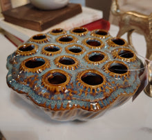 Load image into Gallery viewer, Lotus Pod Stem Vase