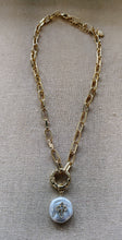 Load image into Gallery viewer, Pearl Cross Necklace
