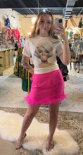 Load image into Gallery viewer, Tickled Pink Feather Skirt