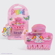 Load image into Gallery viewer, Lisa Frank x Kitsch Cloud Clip- Angel Kitty