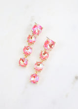 Load image into Gallery viewer, Quadruple Jewel Drop Earrings