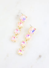 Load image into Gallery viewer, Quadruple Jewel Drop Earrings
