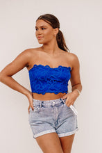 Load image into Gallery viewer, Lace Strapless Tube Top