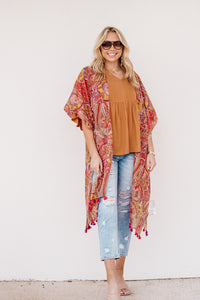 Air Paisley Kimono
