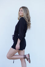 Load image into Gallery viewer, Don&#39;t Be Fooled Collar Romper
