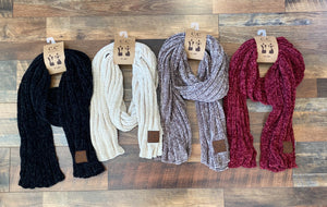 Chenille Scarves