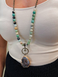 Carly Amazonite Necklace