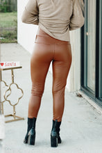 Load image into Gallery viewer, Grown Adult Pleather Leggings