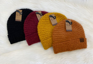 C.C. SOLID BEANIE