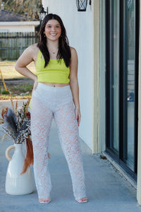 Turning Head Lace Pants