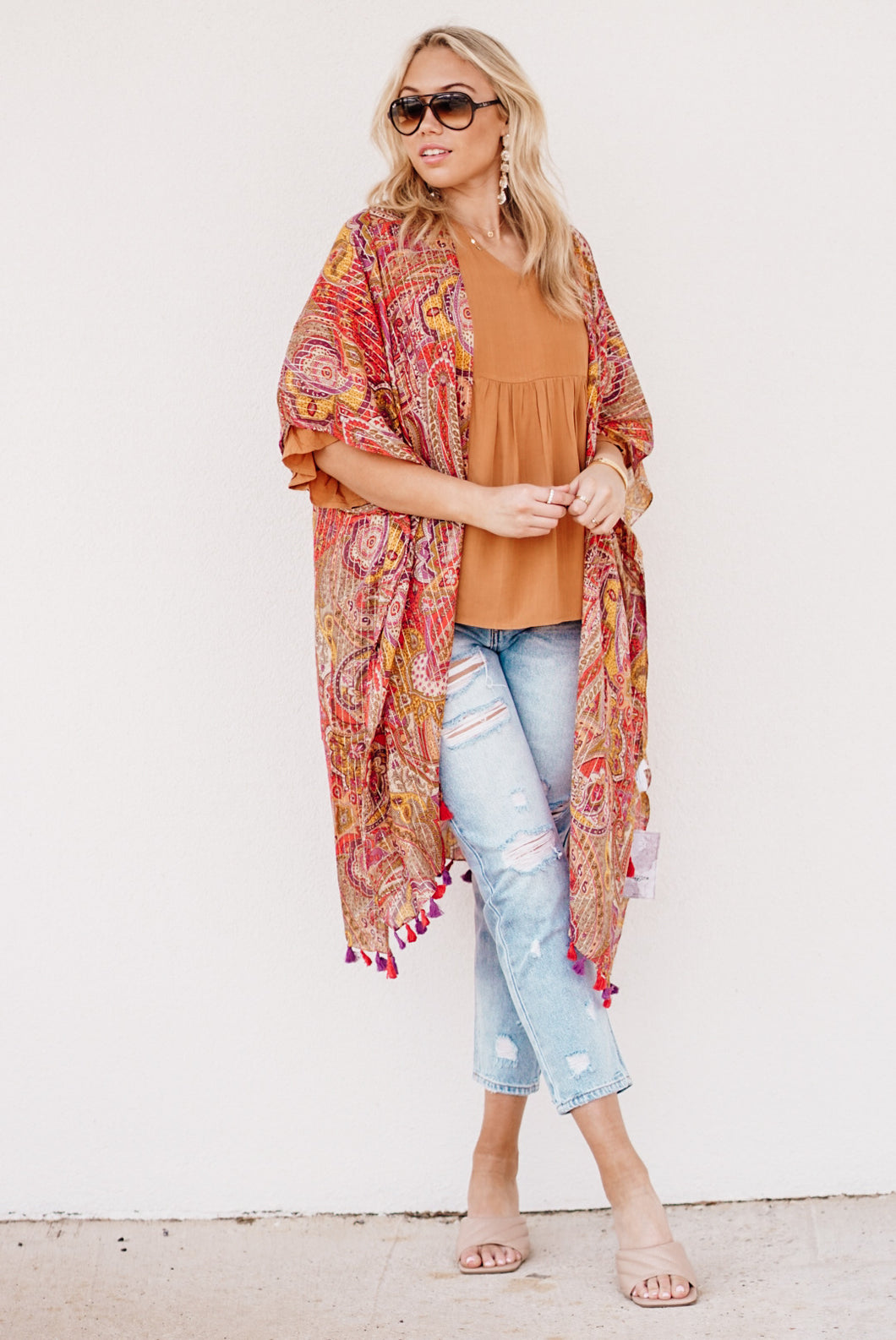 Air Paisley Kimono