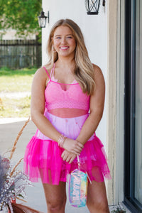 A Pop Of Pink Dress