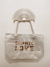 Load image into Gallery viewer, Summer Love Sequin Tote