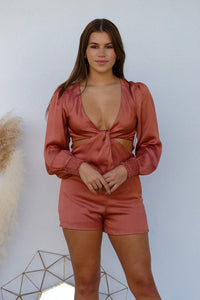 Stepping Out Cut Out Romper