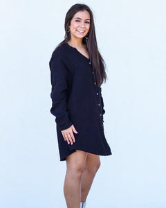 Living Lovely Gauze Shirt Dress