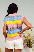 Load image into Gallery viewer, All The Deets Sweater Vest