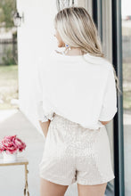 Load image into Gallery viewer, Assume the Position Sequin Shorts