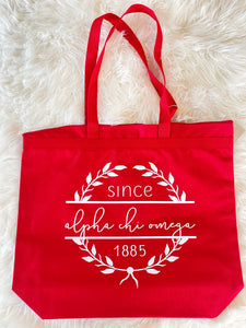 Alpha Chi Omega Tote