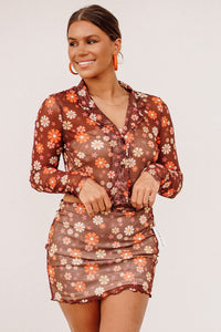 Flirty Floral Top Set