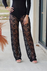 Turning Head Lace Pants