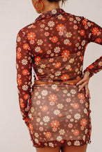 Load image into Gallery viewer, Flirty Floral Top Set