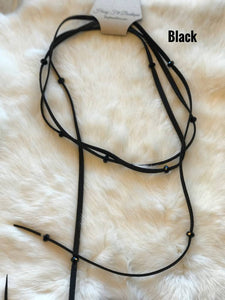 Leather Wrap Necklace - Breazy's Boutique