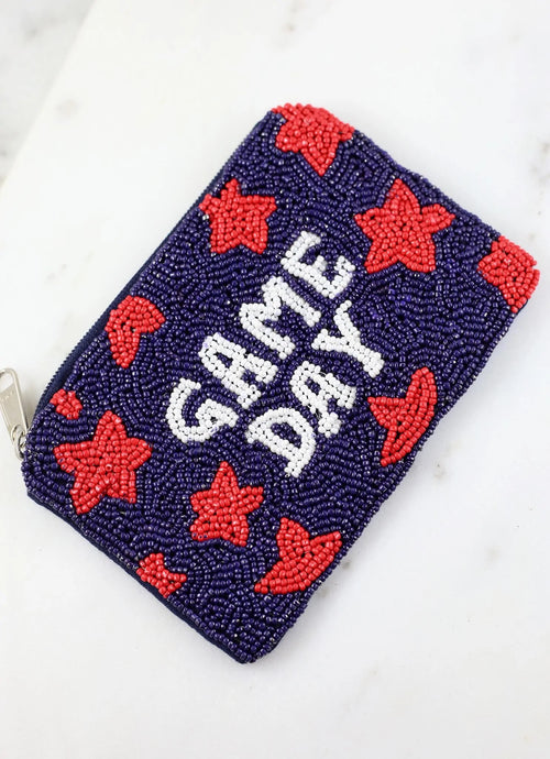 Navy/Red Hotty Toddy Coin Purse